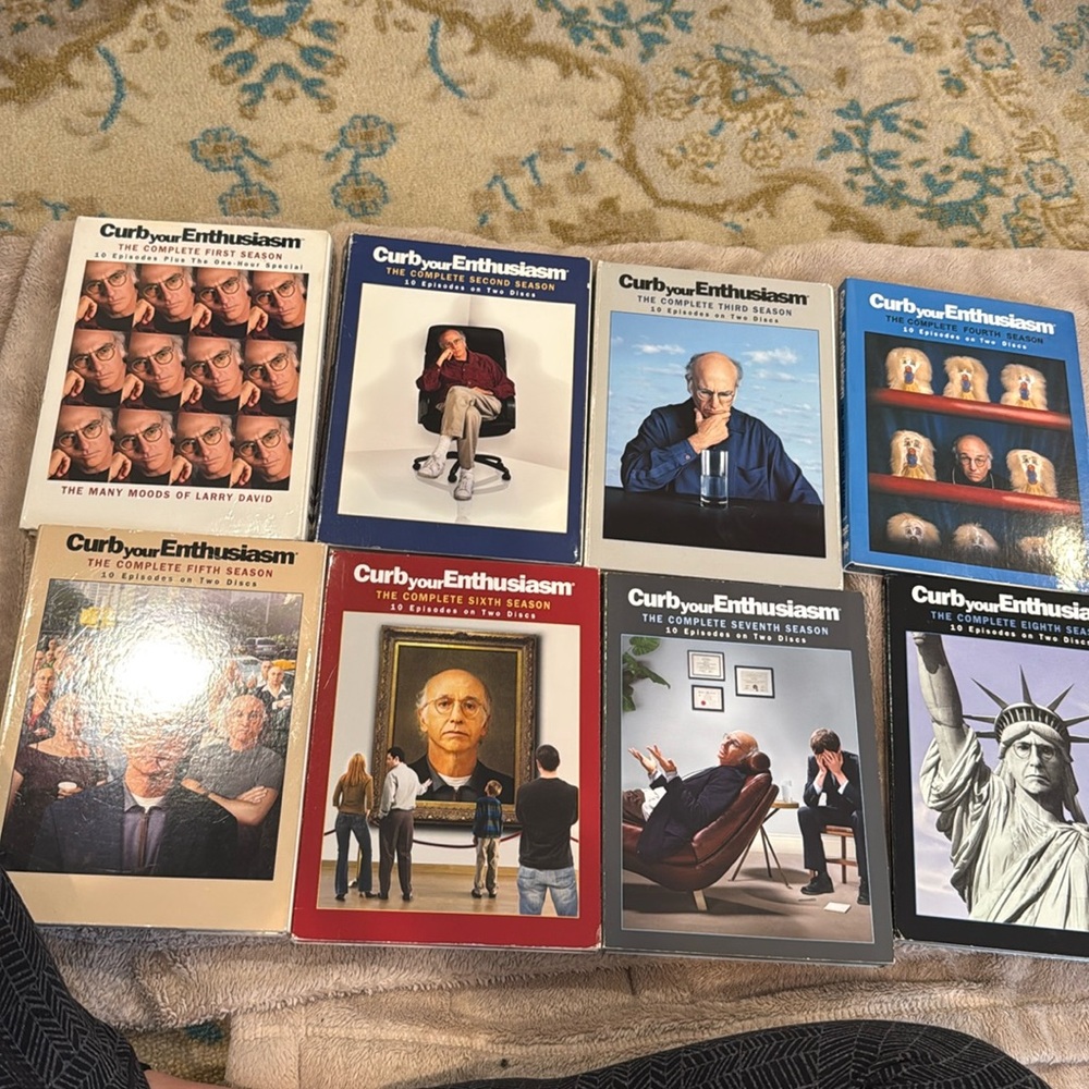 Curb Your Enthusiasm DVD set 8 seasons Larry David hbo classic